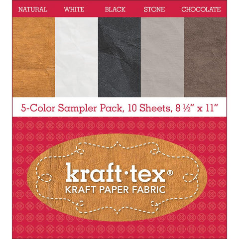 Kraft-tex Sampler Pack 8.5"X11" 10/Pkg