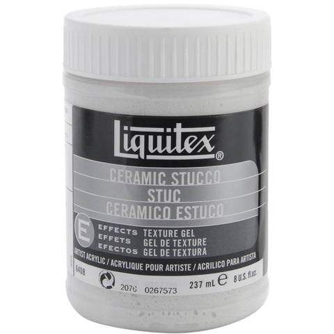 Liquitex Ceramic Stucco Acrylic Texture Gel 8oz