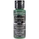Americana Multi-Surface Satin Acrylic Paint 2oz-Green Beret