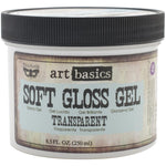 Finnabair Art Basics Soft Gloss Gel 8.5oz Transparent