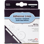 Scrapbook Adhesives Lines 200/Pkg Permanent, 1"