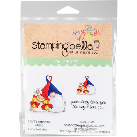 Stamping Bella Cling Stamps Lovey Gnomes