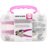 WeR Crop-A-Dile Punch Kit Pink