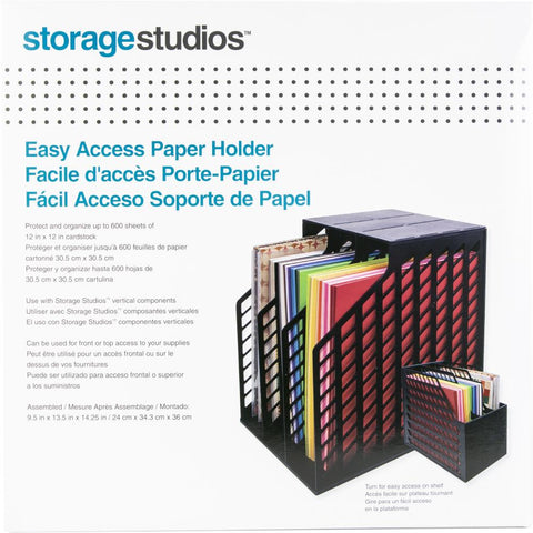 Storage Studios Easy Access Paper Holder 14.25"X9.5"X13.5"