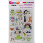 LC Stampendous Perfectly Clear Stamps Costume Stack