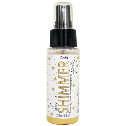 Sheer Shimmer Spritz Spray 2oz Gold