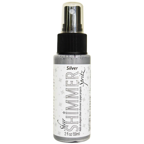 Sheer Shimmer Spritz Spray 2oz Silver