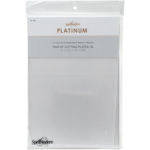 Spellbinders Platinum Cutting Plates 2/Pkg X-Large 12.25"X8.5"