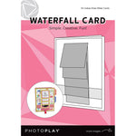 Photoplay Waterfall Card 3/Pkg Makes 3