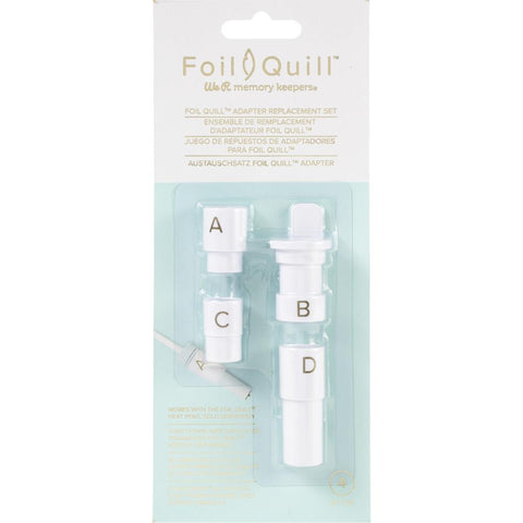 We R Memory Keepers Foil Quill Adapter Kit 4/Pkg
