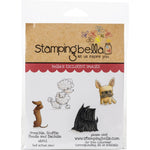 Stamping Bella Cling Stamps Frenchie, Scottie, Poodle & Dachsie