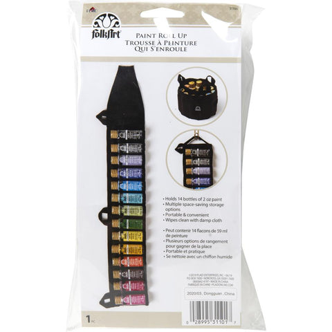 Folkart Painting Tool Paint Storage Rollup
