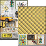 Ciao Bella HIPSTER - Double-Sided Creative Pack 90lb A4 9/Pkg
