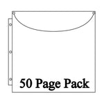 Totally Tiffany ScrapRack Basic Storage Pages 50/Pkg SuperSized Single