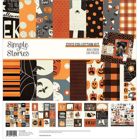 Simple Stories Collection Kit 12"X12" Boo Crew
