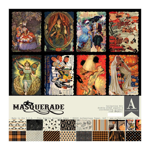 Authentique Collection Kit 12"X12" Masquerade