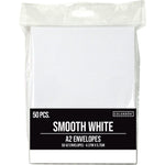 Colorbok A2 Envelopes (4.375"X5.75") 50/Pkg White