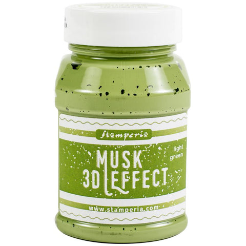 S25 Stamperia 3D Musk effect 100ml. Light green