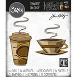 Sizzix Thinlits Dies By Tim Holtz 15/Pkg Cafe Colorize