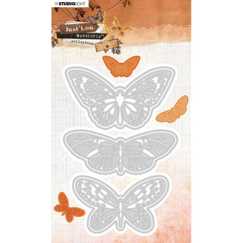 S40 Studio Light - Just Lou - Butterfly Cutting & Embossing Die Nr.18