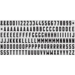Tim Holtz Idea-Ology - Mini Marquee Letters 144/Pkg