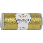 DMC Diamant Grande Metallic Thread 21.8yd Dark Gold