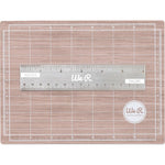 We R Mini Magnetic Cutting Mat & Ruler Set