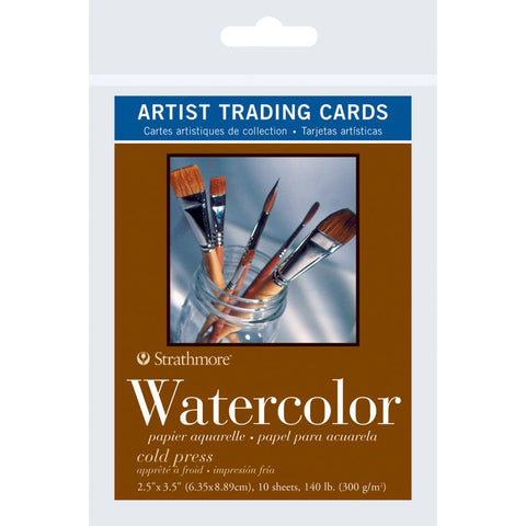 Strathmore Artist Trading Cards 2.5"X3.5" 10/Pkg Watercolor