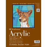 Strathmore Acrylic Paper Pad 9"X12" 10 Sheets