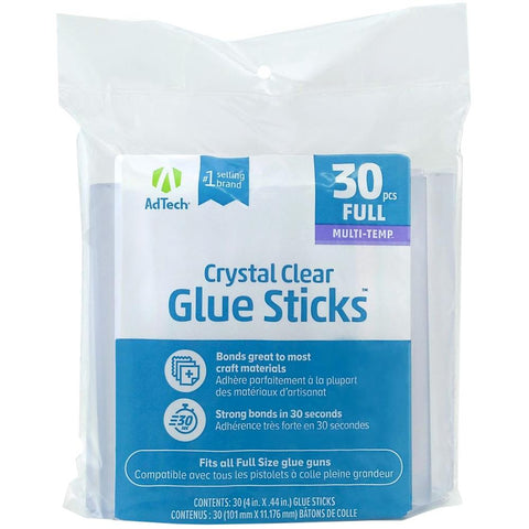 Multi-Temp Glue Sticks 7/16"X4" 30/Pkg