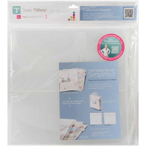 Totally Tiffany - Multicraft Storage System Collection - Paper Handler and  Paper Storage Box Divider Inserts Bundle