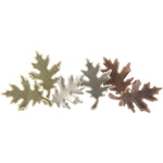 Creative Impressions Metal Paper Fasteners 25/Pkg Leaves - Antique