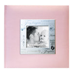 MBI Fabric Expressions Photo Album 8.5"X8.5" Baby - Pink