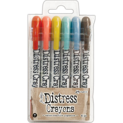 Tim Holtz Distress Crayon Set Set #7