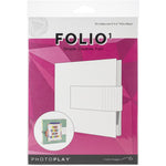 PhotoPlay Maker Series Folio 6"X6" White