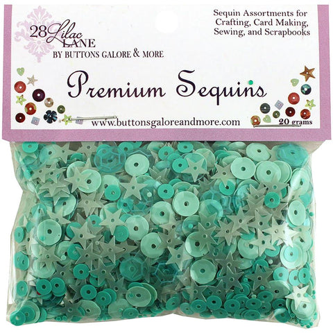 28 Lilac Lane Premium Sequins 20g Mint