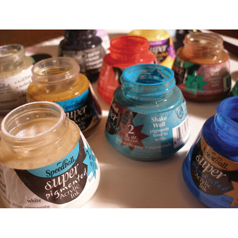 Speedball Super Pigmented Acrylic Ink 2oz - Various Colours