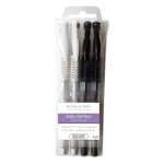 Multicraft Imports Scrapbook Gel Pens 4/Pkg Black & White