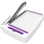 Crafter's Companion Professional Guillotine 8.5" Small, White With Purple