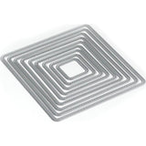 Elizabeth Craft Metal Die Stitched Rounded Square