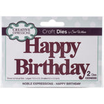 Creative Expressions Craft Dies By Sue Wilson Noble Expressions- Happy Birthday