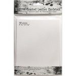 Tim Holtz Distress Cracked Leather Cardstock 12/Pkg 4.25"X5.5"