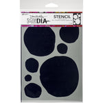 Dina Wakley Media Stencils 9"X6" Circles For Painting