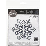 Sizzix Thinlits Dies By Tim Holtz 2/Pkg Stunning Snowflake