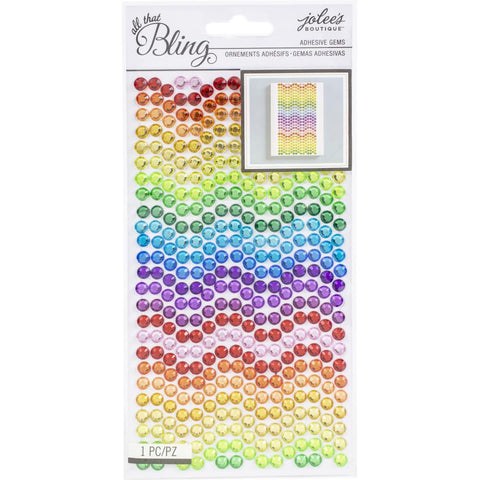 Jolee's Boutique Bling Embellishments Radiant Rainbow