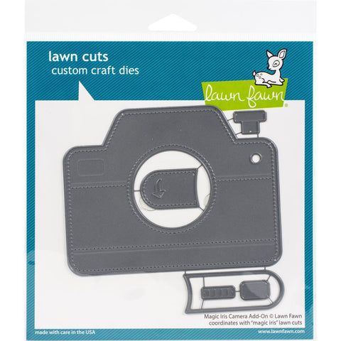 LC Lawn Cuts Custom Craft Die Magic Iris Camera Add-On