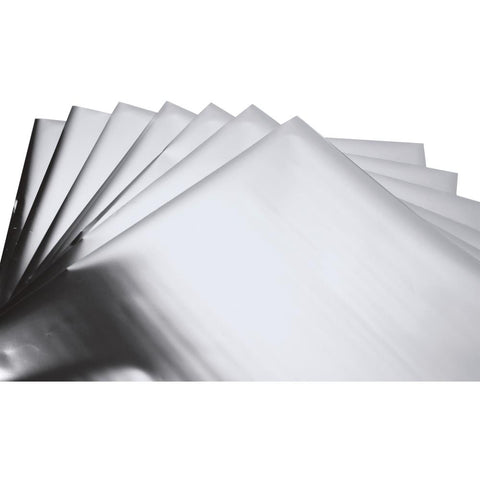 Sizzix Surfacez Aluminum Metal Sheets 6"X6" 10/Pkg Silver