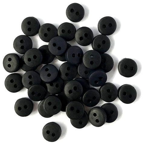 Buttons Galore Tiny Buttons Black