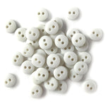 Buttons Galore Tiny Buttons White