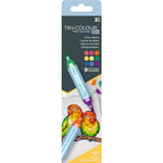Spectrum Noir TriColour Aqua Markers 3/Pkg - Colour Basics